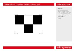 kalibriertafel für bosch das 3000 cta 212 1: nissan typ 2