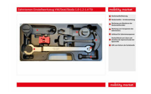 Zusatzbild 1 Zahnriemen Einstellwerkzeug VW/Seat/Skoda 1.0-1.2-1.4 TSI