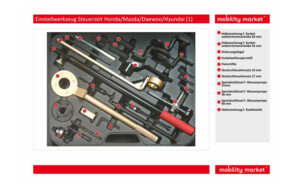 Zusatzbild 1 Einstellwerkzeug Steuerzeit Honda/Mazda/Dawoo/Hyundai