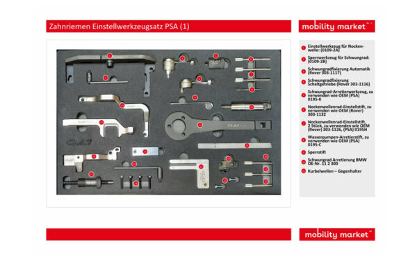 Zusatzbild 1 Zahnriemen Einstellwerkzeugsatz PSA