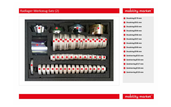Zusatzbild 2 Radlager-Werkzeug-Satz