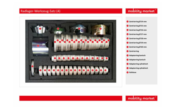 Zusatzbild 4 Radlager-Werkzeug-Satz