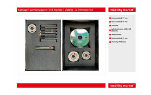 Zusatzbild 1 Radlager-Werkzeugsatz Ford Transit f. Vorder u. Hinterachse