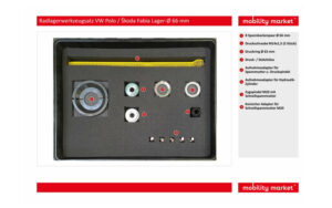 Zusatzbild 1 Radlagerwerkzeugsatz VW Polo / Škoda Fabia Lager-Ø 66 mm