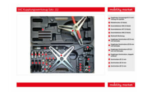 Zusatzbild 1 SAC Kupplungswerkzeug-Satz m. Ergänzungsset Gewindebolzen M9