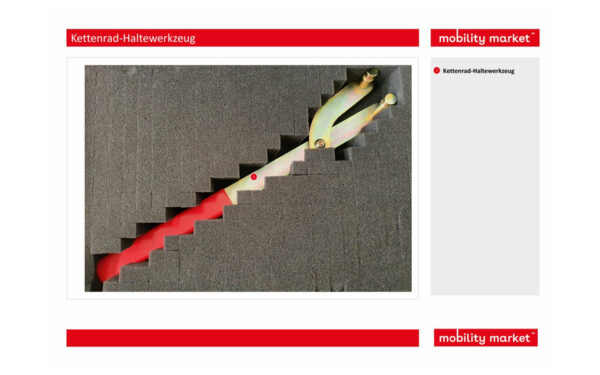 Zusatzbild 1 Kettenrad-Haltewerkzeug