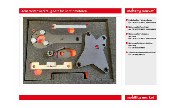 Zusatzbild 1 Zahnriemen-Einstellwerkzeug Fiat 1.2 & 1.4 8V Benzin