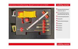 Zusatzbild 1 Zahnriemen-Einstellwerkzeug  Renault 1,2-2,2 / 1,6-2,2 D/dTi