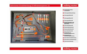 Zusatzbild 1 Zahnriemen-Einstellwerkzeug & Hilfsriemenspanner PSA, Fiat