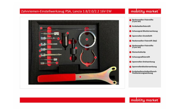 Zusatzbild 1 Zahnriemen-Einstellwerkzeug PSA, Lancia 1.8/2.0/2.2 16V EW