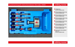 Zusatzbild 1 Ausziehwerkzeug für Gleitschienenbolzen Mercedes / BMW