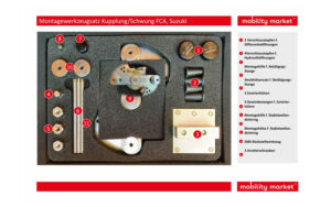 Zusatzbild 1 Montagewerkzeugsatz, Kupplung/Schwung FCA, Suzuki