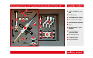 Zusatzbild 1 Kupplungswerkzeug Ford, Hyundai, Kia, Renault, MB, Smart