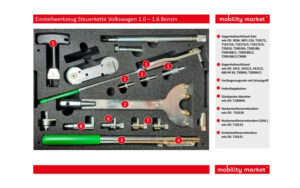 Zusatzbild 1 Einstellwerkzeug Steuerkette Volkswagen 1.0 – 1.6 Benzin