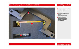 Zusatzbild 1 Einstellwerkzeug Steuerkette Mercedes M271