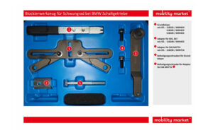 Zusatzbild 1 Blockierwerkzeug für Schwungrad bei BMW Schaltgetriebe