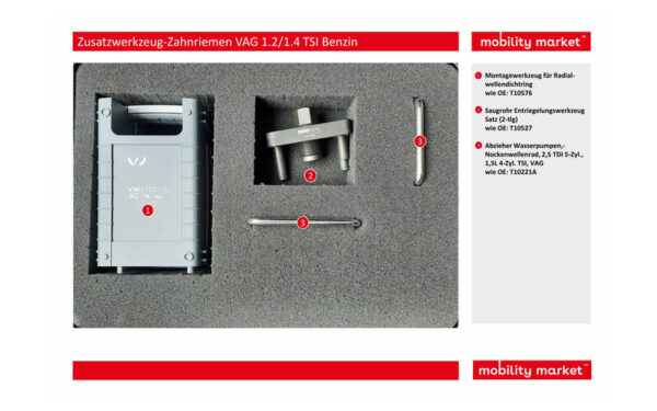 Zusatzbild 1 Zusatzwerkzeug-Zahnriemen VAG 1.2/1.4 TSI Benzin