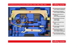 Zusatzbild 1 Einstellwerkzeug Steuerkette BMW B36 / B38 / B46 / B48 / B58
