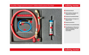 Zusatzbild 1 Visuelles Diagnoseinstrument f. Kältemittelzustand R1234yf