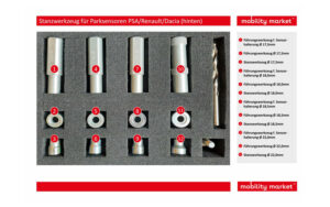 Zusatzbild 1 Werkzeug Parksensoren PSA/Renault/Dacia Ø17,5-18-18,5-22mm