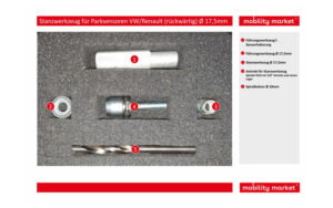 Zusatzbild 1 Stanzwerkzeug für Parksensoren VW/Renault (hinten) Ø 17,5mm