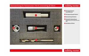 Zusatzbild 1 Stanzwerkzeug für Parksensoren VW #1 (rückwärtig) Ø 18mm