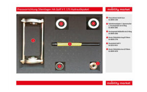 Zusatzbild 1 Pressvorrichtung Silentlager HA Golf V f. 17t Hydraulikpaket