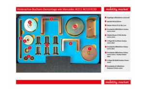 Zusatzbild 1 Hinterachse-Buchsen-Demontage wie Mercedes W211 W219 R230