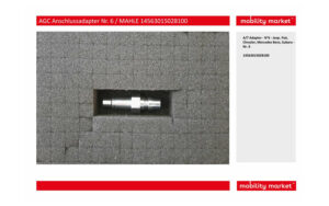 Zusatzbild 1 MAHLE Brain Bee AGC Anschlussadapter Nr. 6 14563015028100