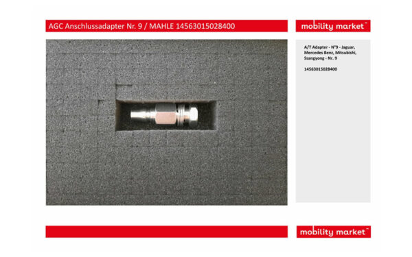 Zusatzbild 1 MAHLE Brain Bee AGC Anschlussadapter Nr. 9 14563015028400