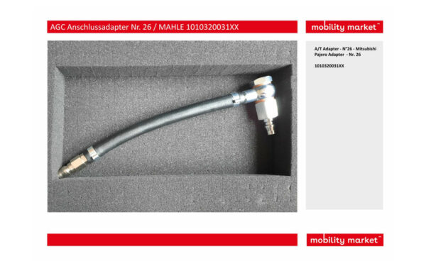 Zusatzbild 1 MAHLE Brain Bee AGC Anschlussadapter Nr. 26 1010320031XX