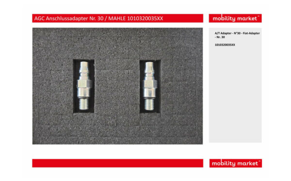 Zusatzbild 1 MAHLE Brain Bee AGC Anschlussadapter Nr. 30 1010320035XX