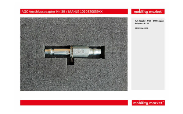 Zusatzbild 1 AGC Anschlussadapter Nr. 39 1010320059XX