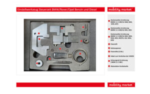 Zusatzbild 1 Einstellwerkzeug Steuerzeit BMW/Rover/Opel Benzin und Diesel