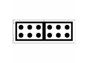 Hauptbild Kalibrierset für BOSCH DAS 3000 für Heckkameras (CTA 501-1) der Volkswagen-Gruppe