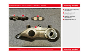 Zusatzbild 1 Adaptersatz VAS 611007/18 für 1,0/1,6 MPI EA211 Motoren