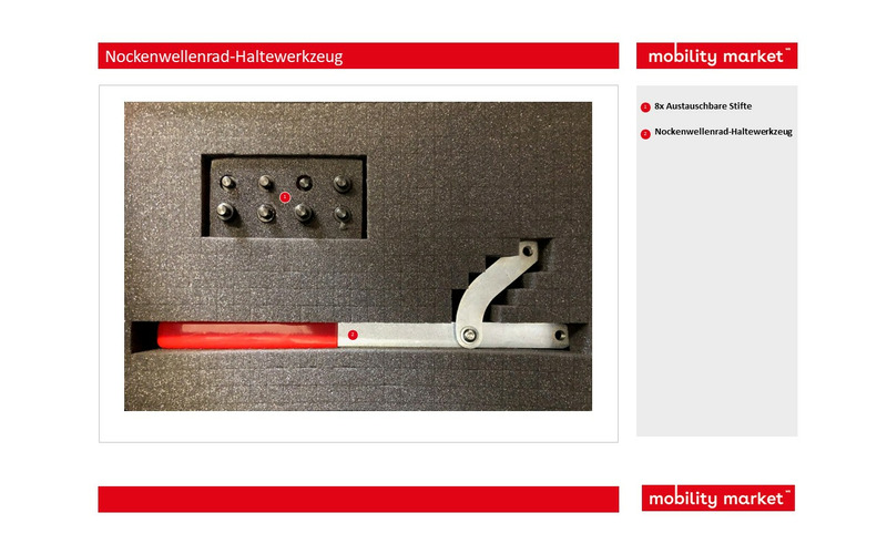 Zusatzbild 1 Nockenwellenrad-Haltewerkzeug mit austauschbaren Stiften