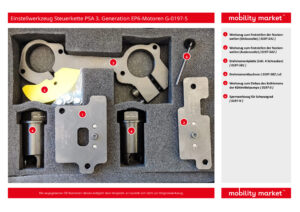 einstellwerkzeug steuerkette psa 3. generation ep6 motoren g 0197 5