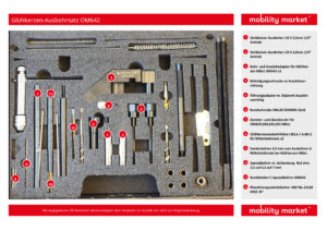 glühkerzen ausbohrsatz om642