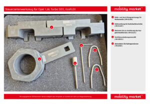 steuerzeitenwerkzeug für opel 1,6l turbo sidi, ecoflex
