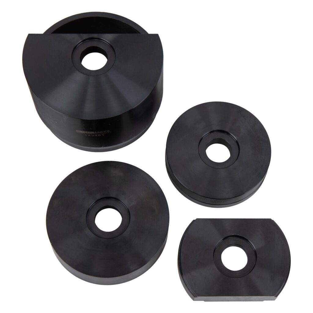 druckstücksatz für lagerung im aggregateträger, va + ha, für q7, cayenne, touareg, wie vag t10301 inkl. trapezspindel