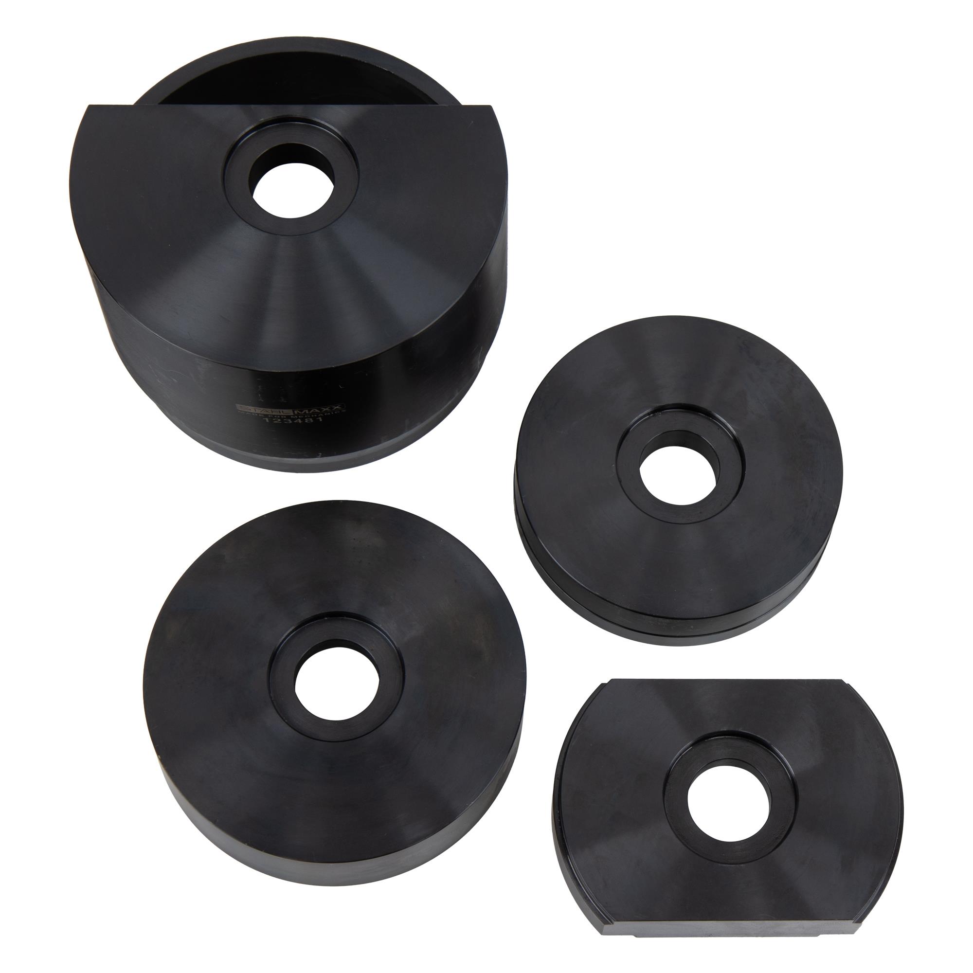druckstücksatz für lagerung im aggregateträger, va + ha, für q7, cayenne, touareg, wie vag t10301 inkl. trapezspindel