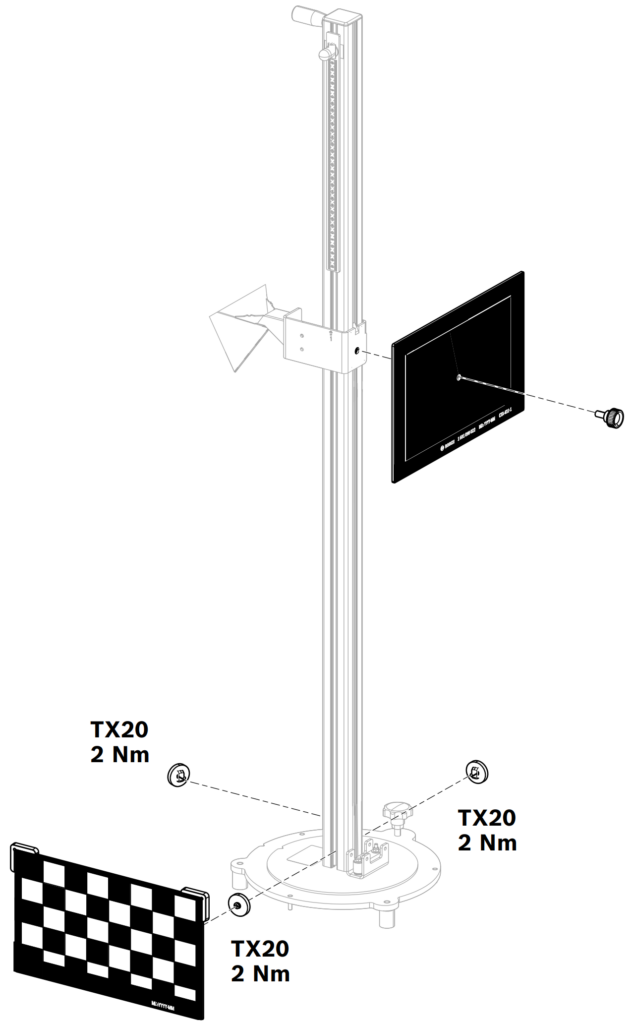 kalibriertafel cta 431 nachrüstkit für cta 120