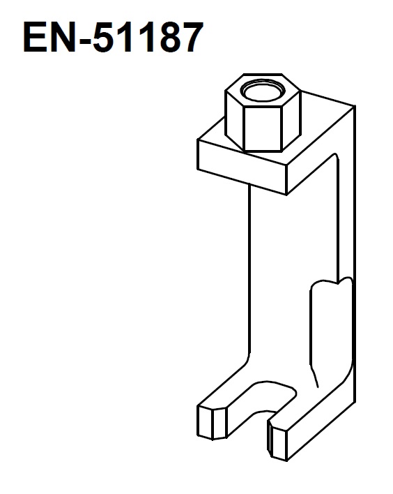 einspritzventil ein & ausbauwerkzeug für mde + lde en 51187