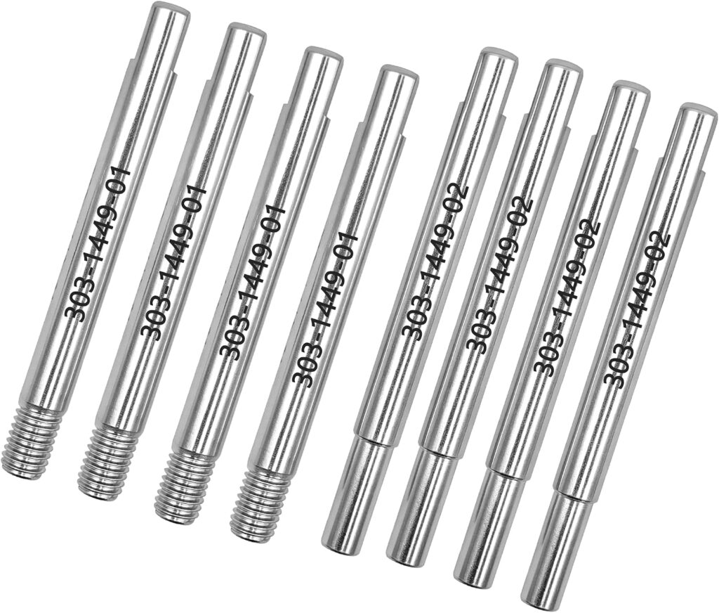 8 teiliges kompressor montage führungsstifte set für jaguar & land rover wie 303 1449 01 & 303 1449 02